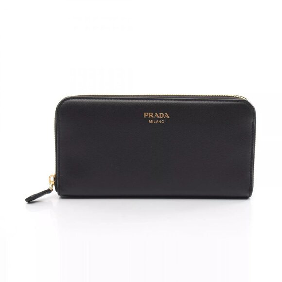 PRADA SOFT GRAIN Around long wallet Purse - Picture 1 of 5